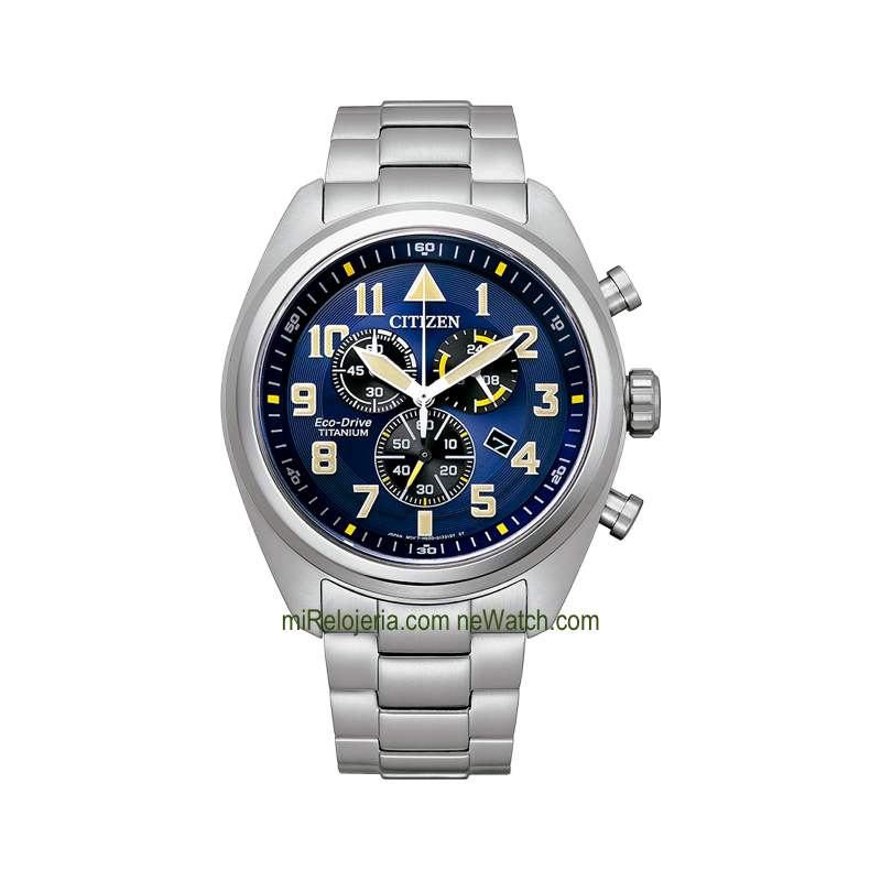 Eco-Drive Crono SuperTitanio Ti + Ip