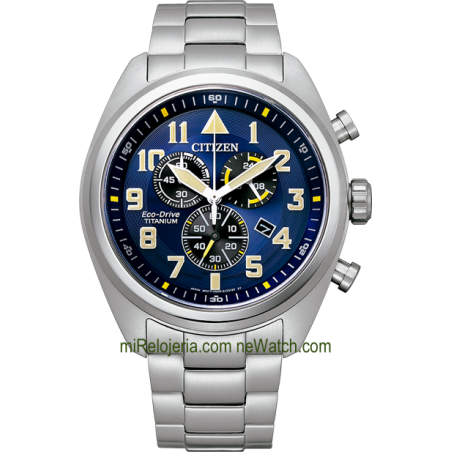 Eco-Drive Crono SuperTitanio Ti + Ip