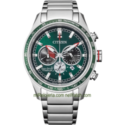 Eco-Drive SuperTitanio Ti + Ip Crono Colour Bezel