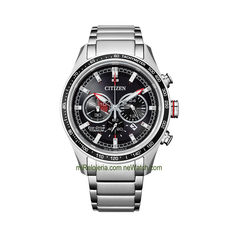 Super Titanium Ti + Ip Eco-Drive Chrono Colour Bezel