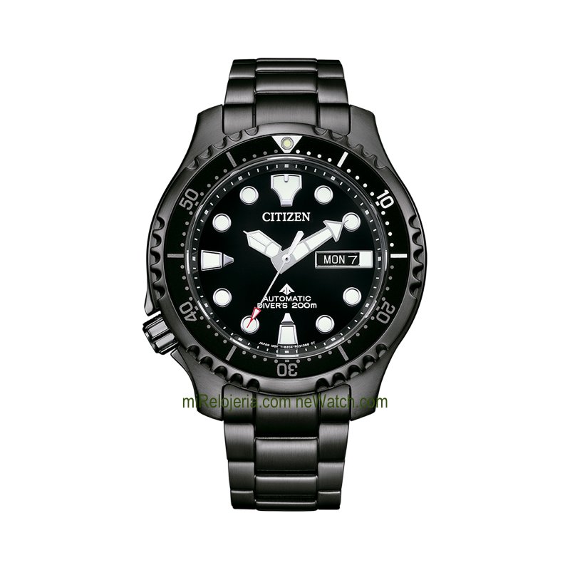 Promaster Black Stainless steel Automatic