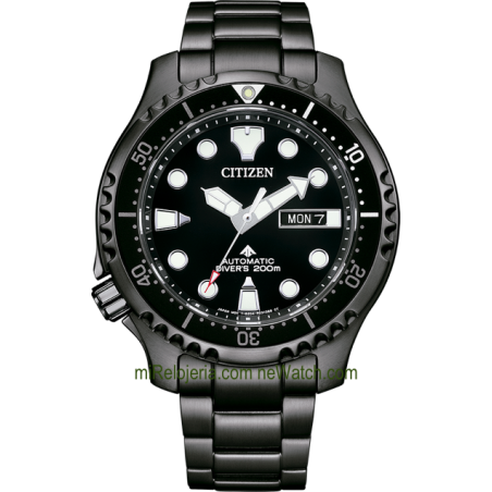 Promaster Black Stainless steel Automatic