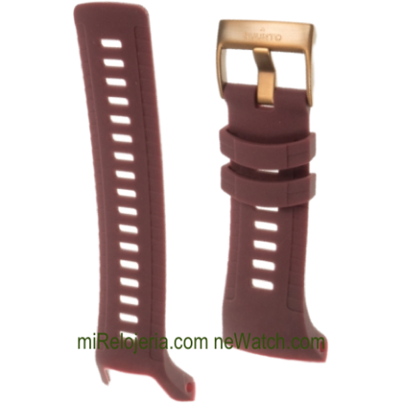 Correa para Suunto 5 Burgundy Copper de silicona
