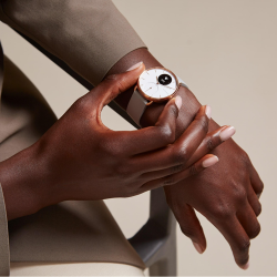 ScanWatch 38 mm White & Rose