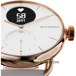 ScanWatch 38 mm White & Rose
