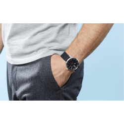 ScanWatch 42 mm Black & Silver