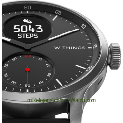 ScanWatch 42 mm Black & Silver