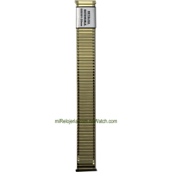 Brazalete Extensible Dorado estándar 18 mm