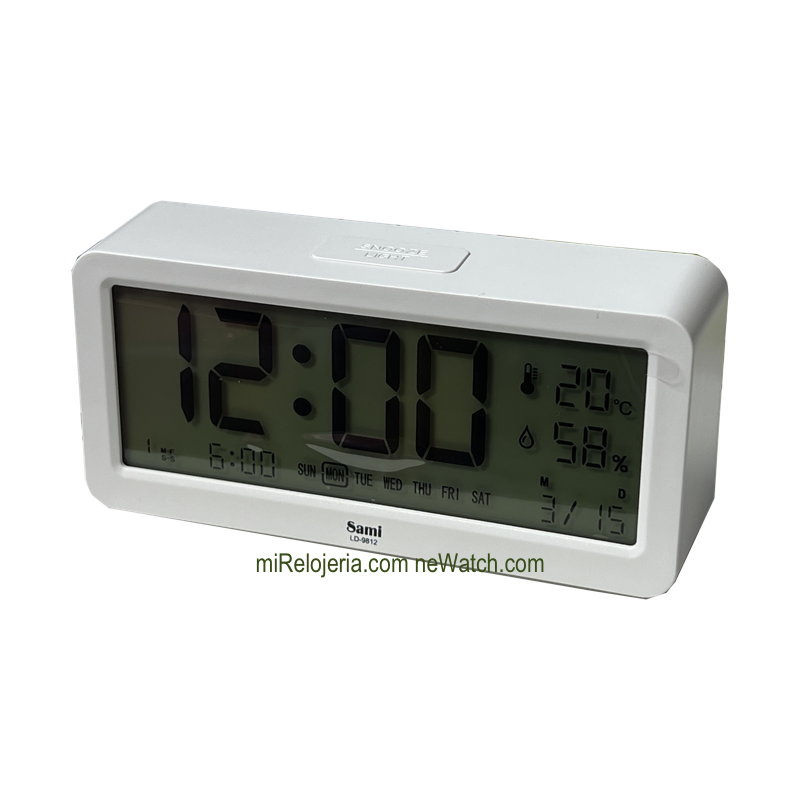 Wake up timer with temperature