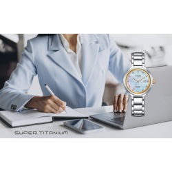 Super Titanium Eco-Drive Lady