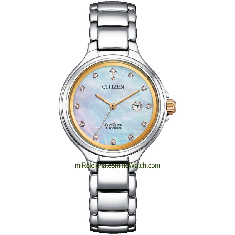 Super Titanio Eco-Drive Mujer