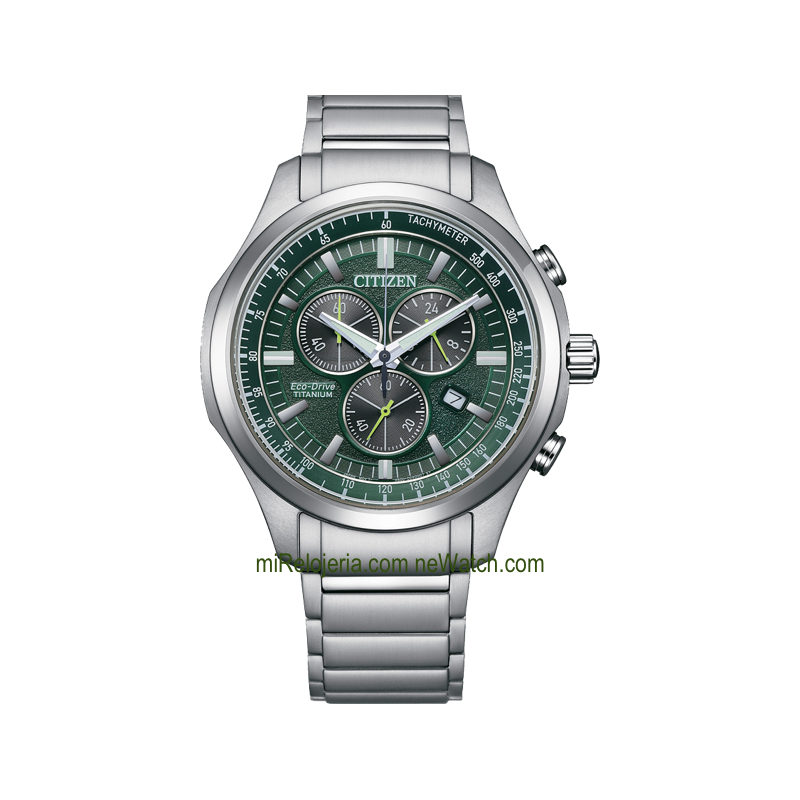 Super Titanio Eco-Drive Crono Racing