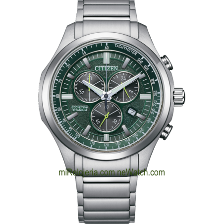 Super Titanio Eco-Drive Crono Racing