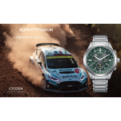 Super Titanium Eco-Drive Chrono Racing