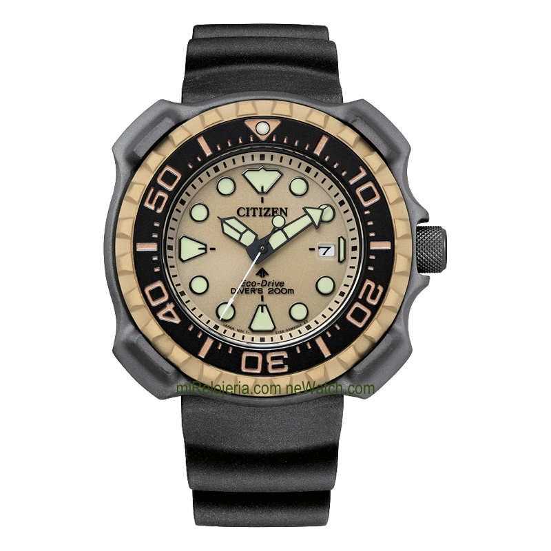 Eco-Drive Super Titanio Diver's 200 mt.