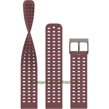 Athletic 2 Silicone strap Dark Ruby