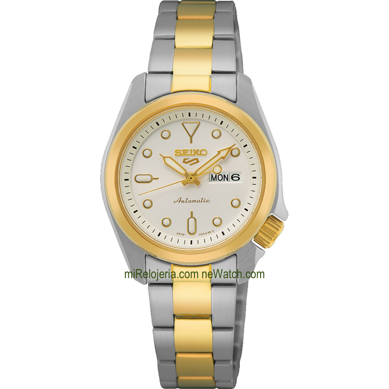Automático de acero Seiko 5 de Mujer