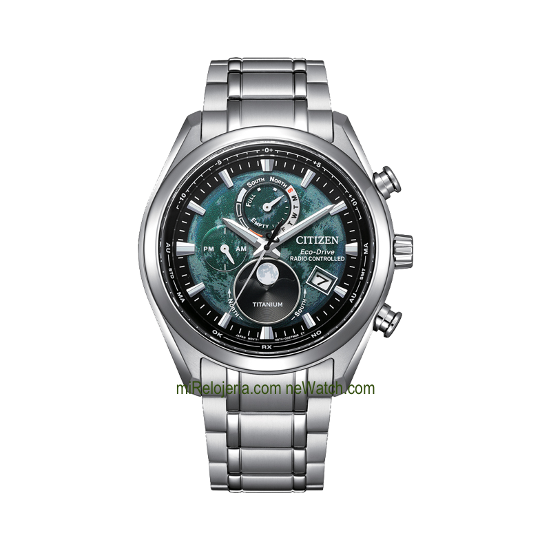 Super Titanio Tsuki-yomi Eco-Drive Radio Controlado