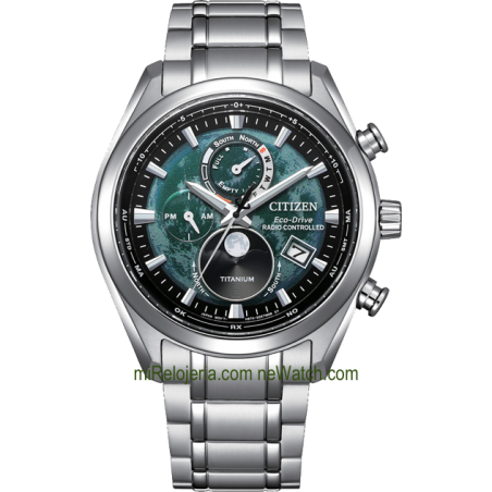 Super Titanio Tsuki-yomi Eco-Drive Radio Controlado