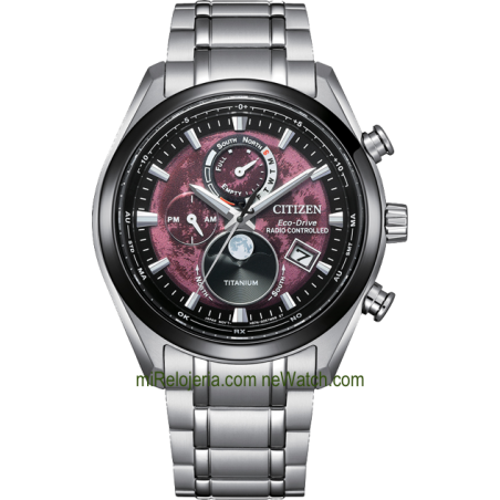 Super Titanio Tsuki-yomi Eco-Drive Radio Controlado