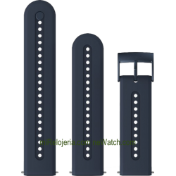 Correa de silicona Atletic 7 Granite Blue 24 mm.