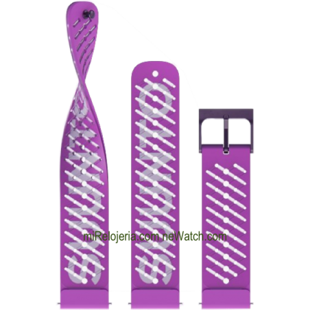 Athletic 5 Silicone strap Orchid Purple 22 mm.