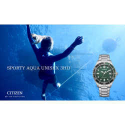 Eco-Drive OF Sporty Aqua Unisex
