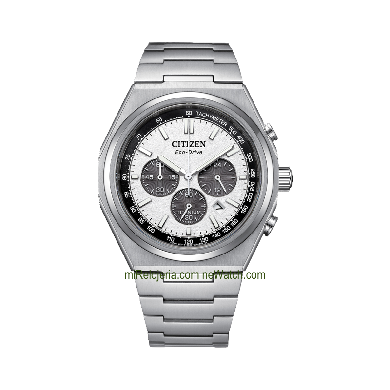 Super Titanium Zenshin Eco-Drive Chrono