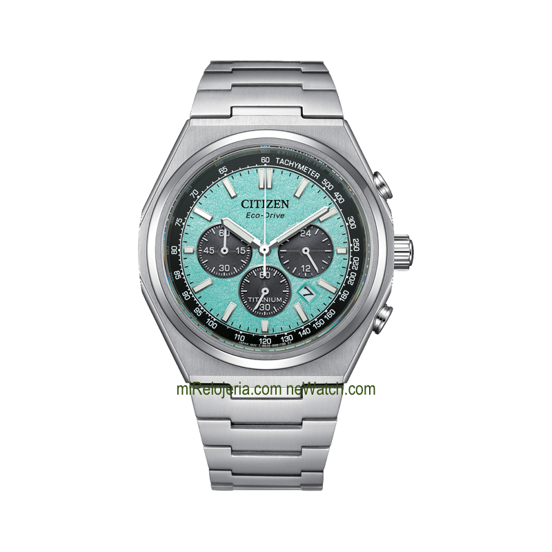 Super Titanium Zenshin Eco-Drive Chrono