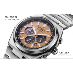 Super Titanium Zenshin Eco-Drive Chrono
