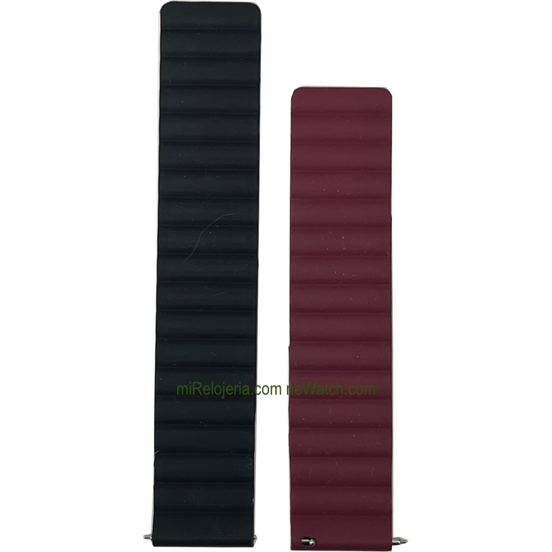 Magnetic Silicone Strap 22mm