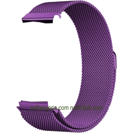 Brazalete de malla milanesa magnética 20 mm