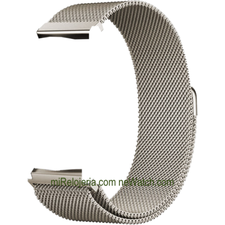 Brazalete de malla milanesa magnética 20 mm