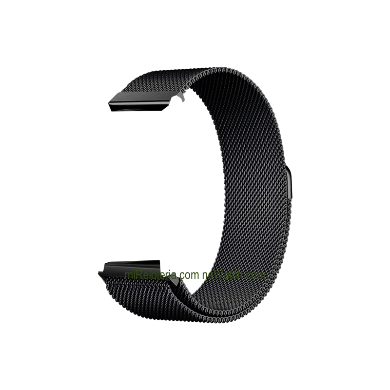 Brazalete de malla milanesa magnética 22 mm