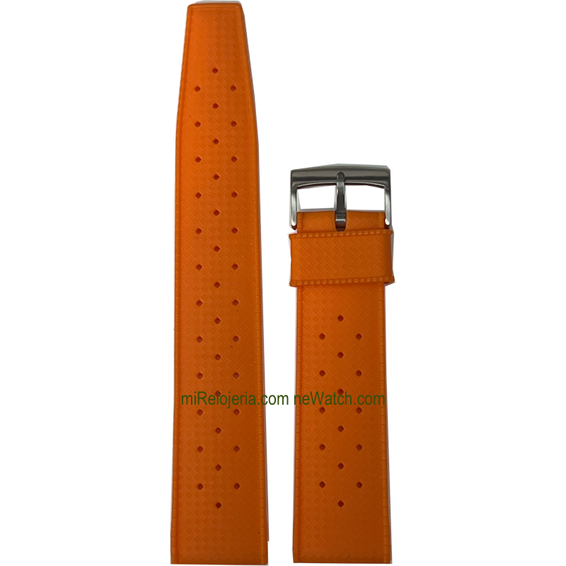 Correa de Silicona Perforada 22mm