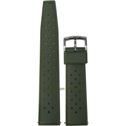 Perforated Silicone Strap 22 mm.