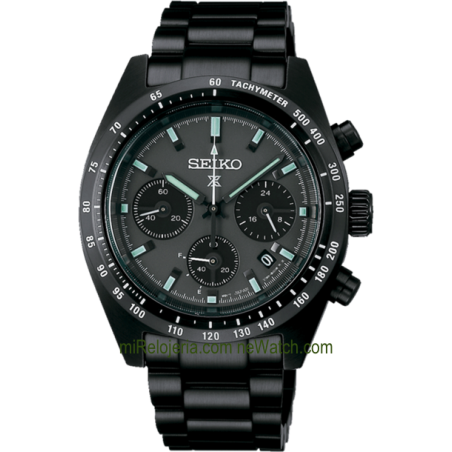 Prospex Speedtimer Crono Solar Black Series