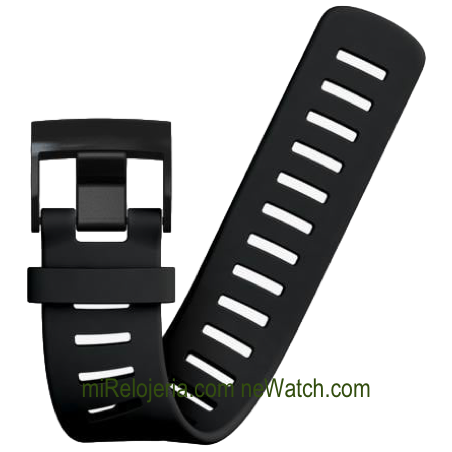 D4i Novo Silicone Extension Strap Black