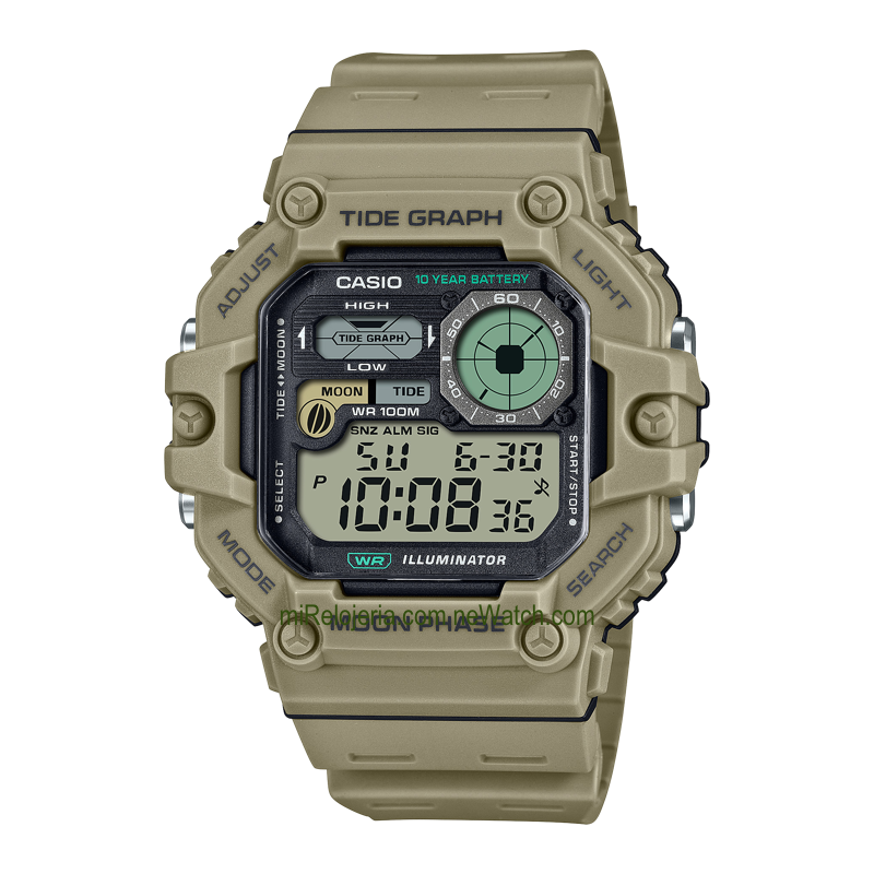 Tide Graph & Moon Phase