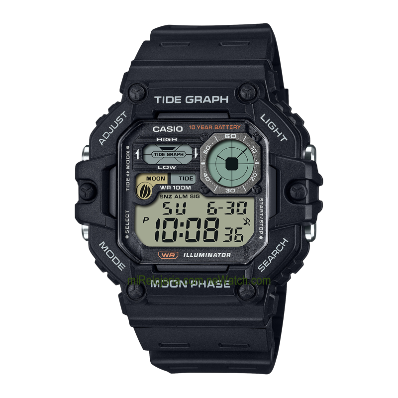 Tide Graph & Moon Phase