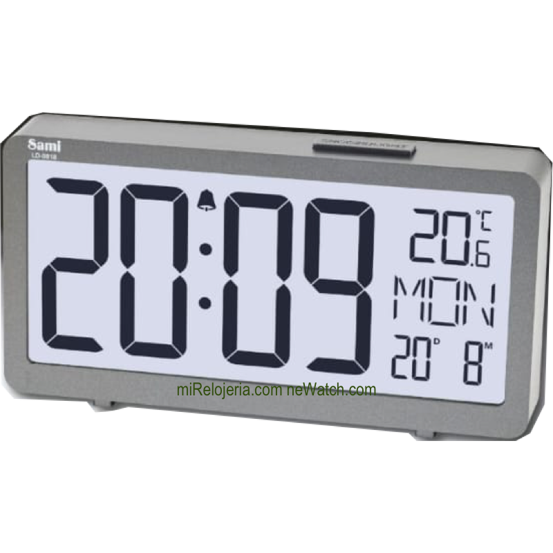 Despertador Digital con temperatura
