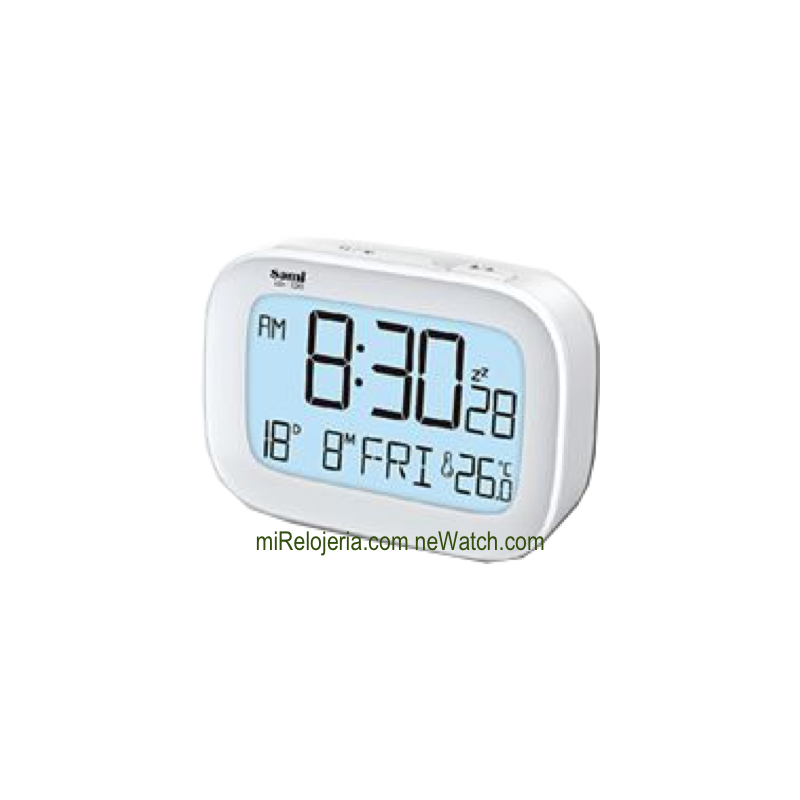 Despertador Digital con temperatura