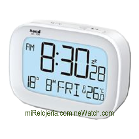 Despertador Digital con temperatura