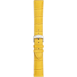 Genuine Bull Calf leather Alligator Engraved Santiago strap 16 m.