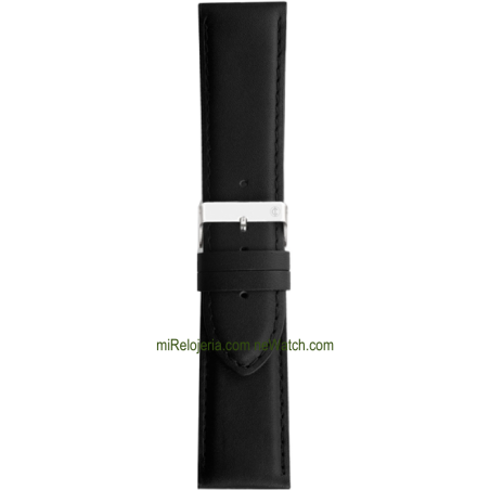 Genuine Bull Calf leather strap 22 mm.