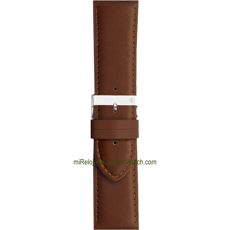 Genuine Bull Calf leather strap 22 mm.