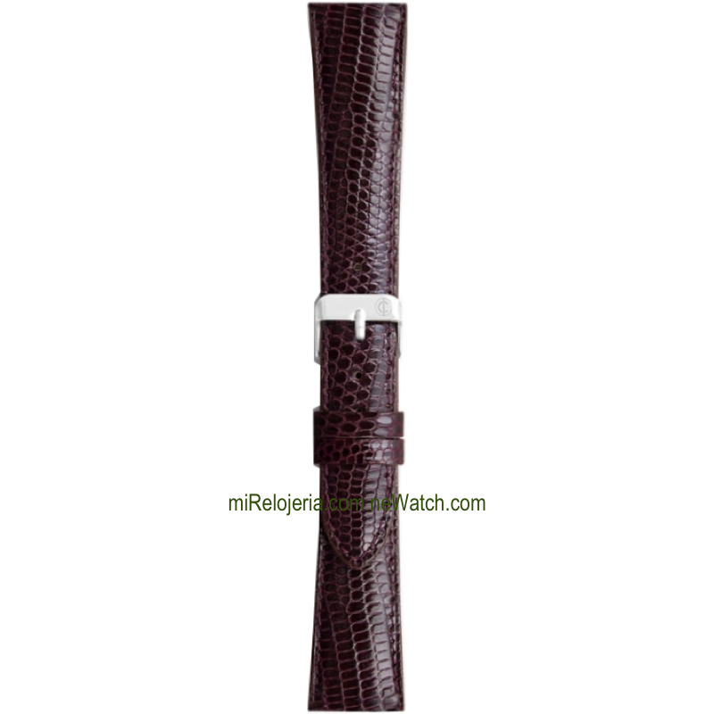 Genuine lizard leather strap 20 mm.