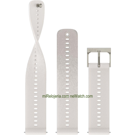 Athletic 6 Silicone strap Powder Gray 22 mm.