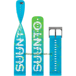 Correa de silicona Athletic 6 Power Blue 22 mm.