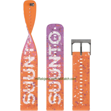 Athletic 6 Silicone strap Power Orange 22 mm.